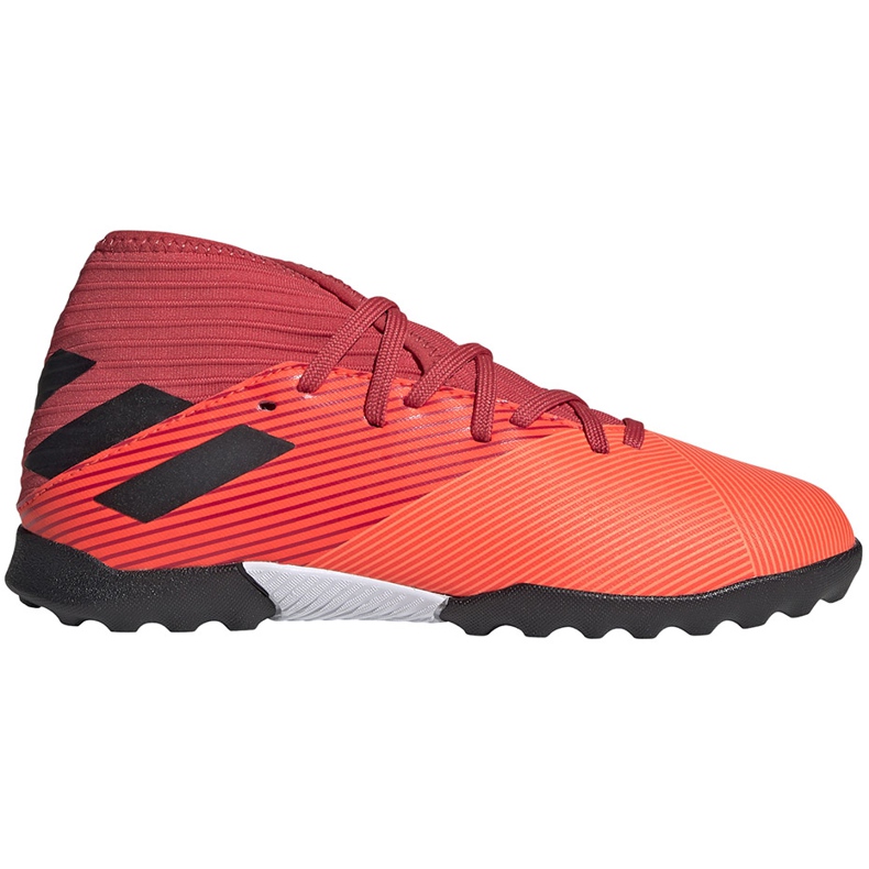 Ghete de fotbal Adidas Nemeziz 19.3 Tf Jr EH0499 portocale portocale