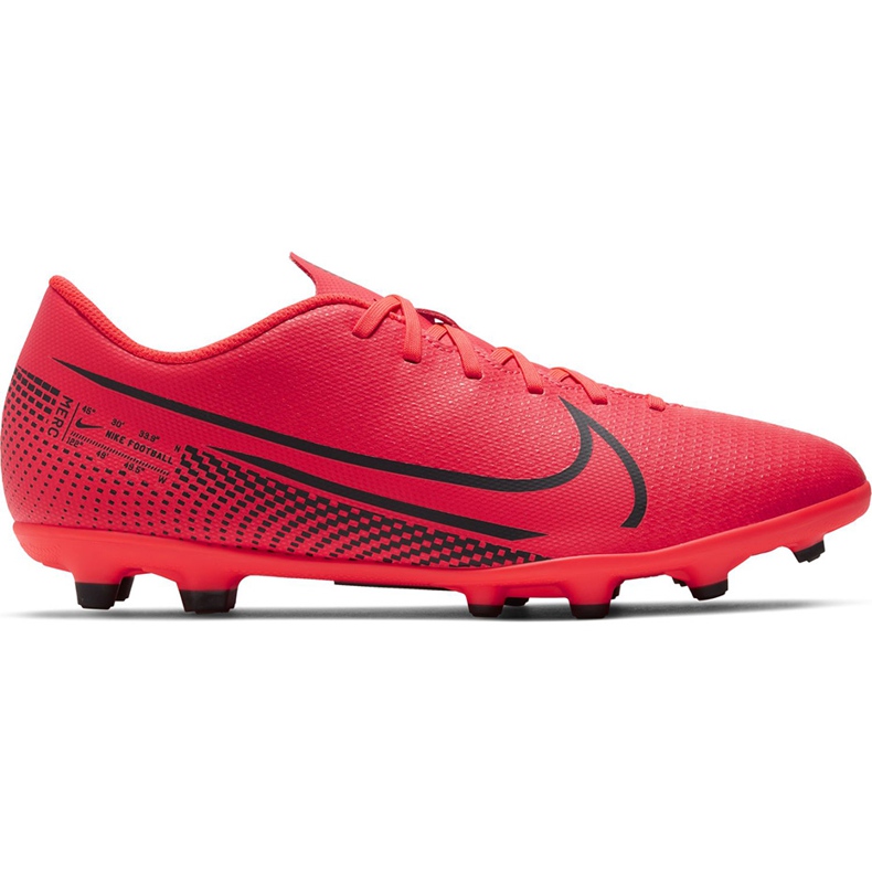 Pantofi de fotbal Nike Mercurial Vapor 13 Club FG / MG AT7968 606 multicolor roșu