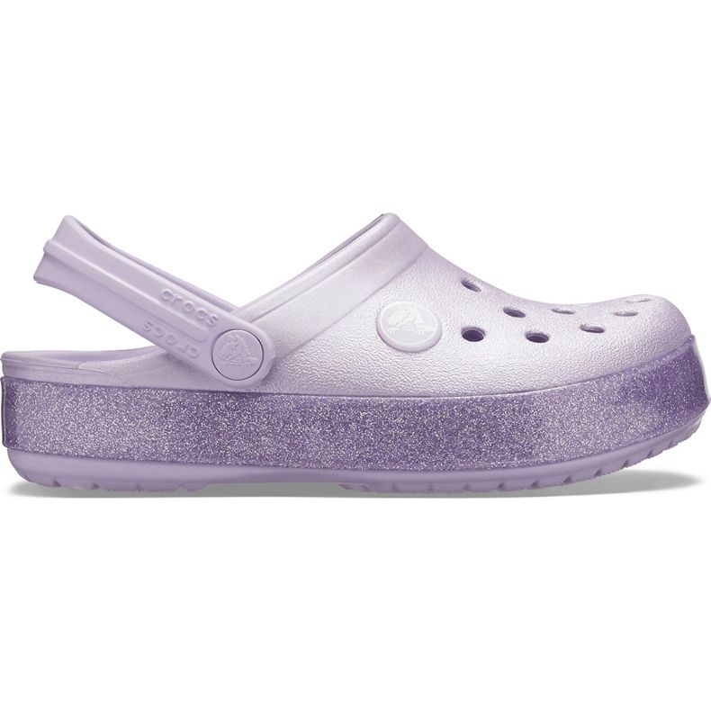 Crocs pentru copii Crocband Glitter Clog Kids violet 205 936 530