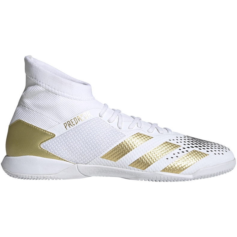 Ghete de fotbal Adidas Predator 20.3 In FW9194 alb
