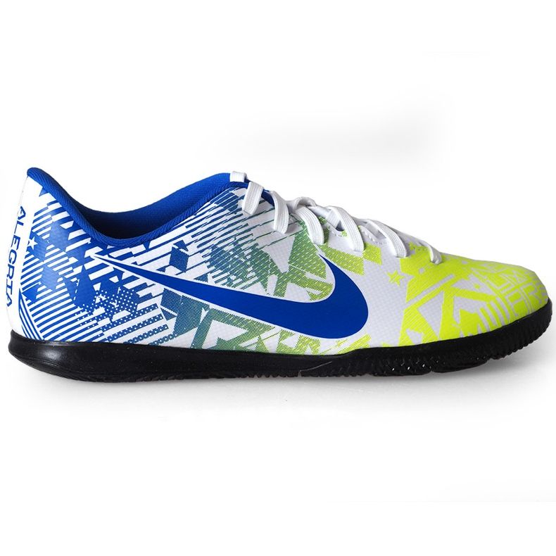 Pantofi de fotbal Nike Mercurial Vapor 13 Club Njr Ic AT7998 104 albastru / galben multicolor