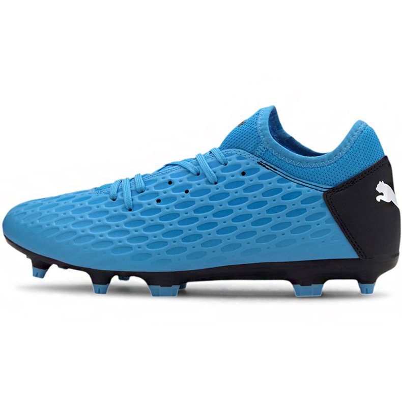 Ghete de fotbal Puma Future 5.4 Fg Ag 105785 01 albastru, negru albastru