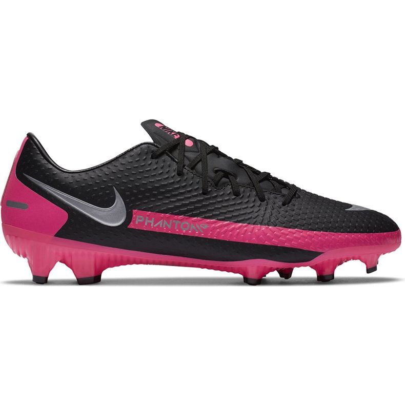 Pantofi de fotbal Nike Phantom Gt Academy FG / MG CK8460 006 negru roz negru