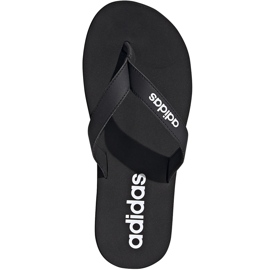 Papuci Adidas Eezay Flip Flop negri EG2042 alb negru Papuci Adidas Eezay Flip Flop negri EG2042 alb negru