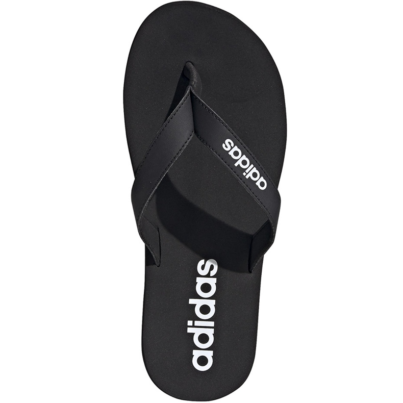 Papuci Adidas Eezay Flip Flop negri EG2042 alb negru