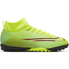 Pantof de fotbal Nike Mercurial Superfly 7 Academy Mds Tf BQ5435 703 verde albastru, acvamarin