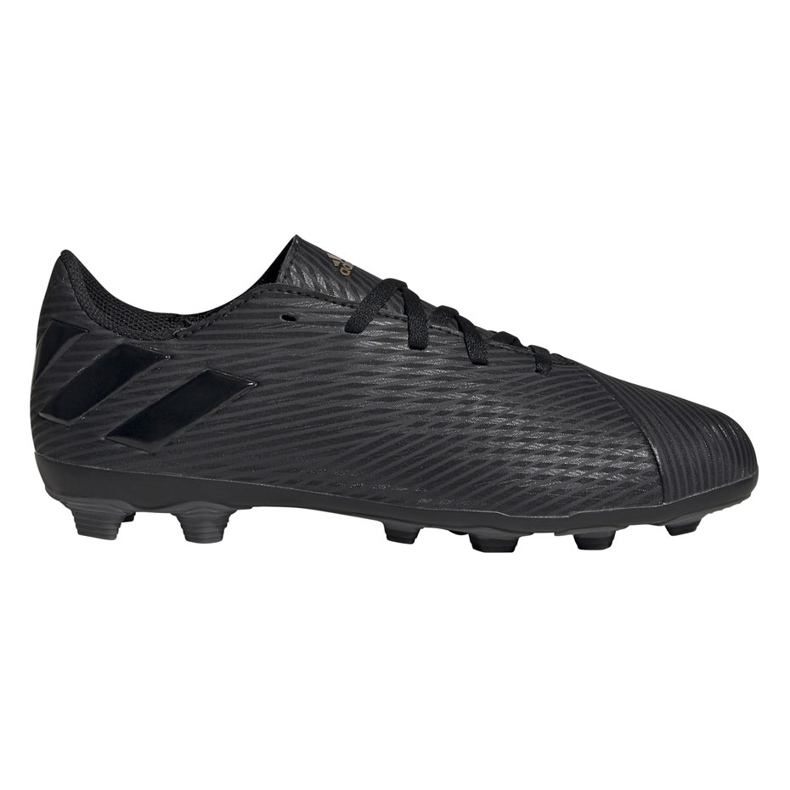 Ghete de fotbal Adidas Nemeziz 19.4 FxG Junior EG3175 negru negru