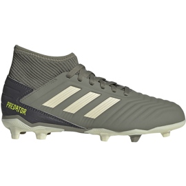 Ghete de fotbal Adidas Predator 19.3 Fg Jr EF8215 gri