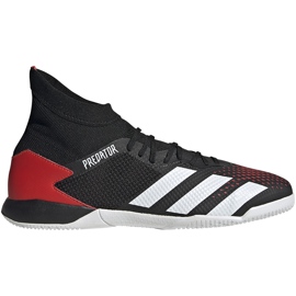 Adidas Predator 20.3 În ghete de fotbal negru și roșu EF2209 multicolor Adidas Predator 20.3 În ghete de fotbal negru și roșu EF2209 multicolor