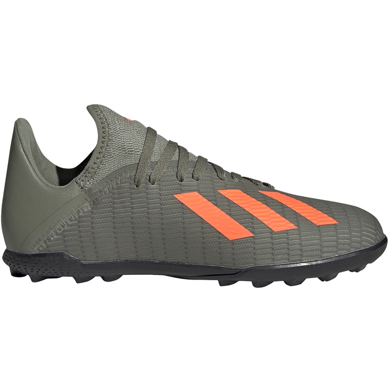 Pantofi de fotbal adidas X 19.3 Tf Jr verzi EF8375 verde verde