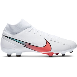 Pantof de fotbal Nike Mercurial Superfly 7 Academy FG / MG AT7946 163 alb alb
