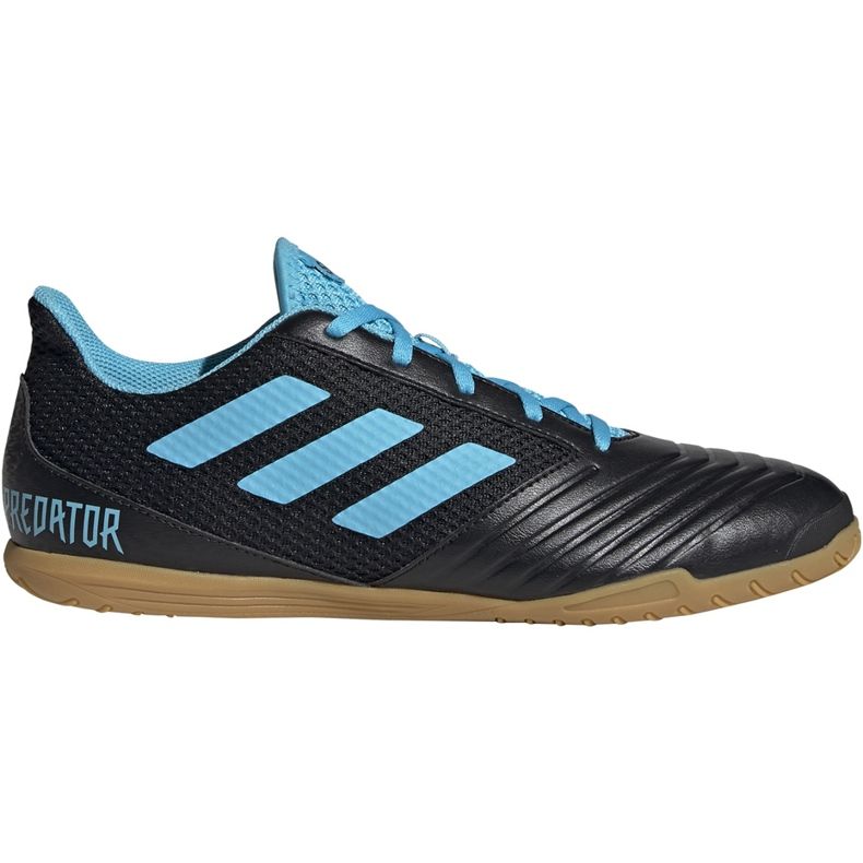 Ghete de fotbal adidas Predator 19.4 In Sala negru și albastru F35631 negru, albastru