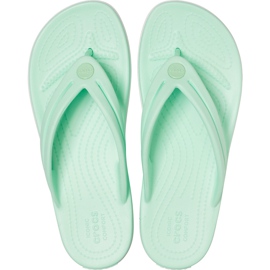 Crocs pentru femei Crocband Flip W mint 206100 3TI verde