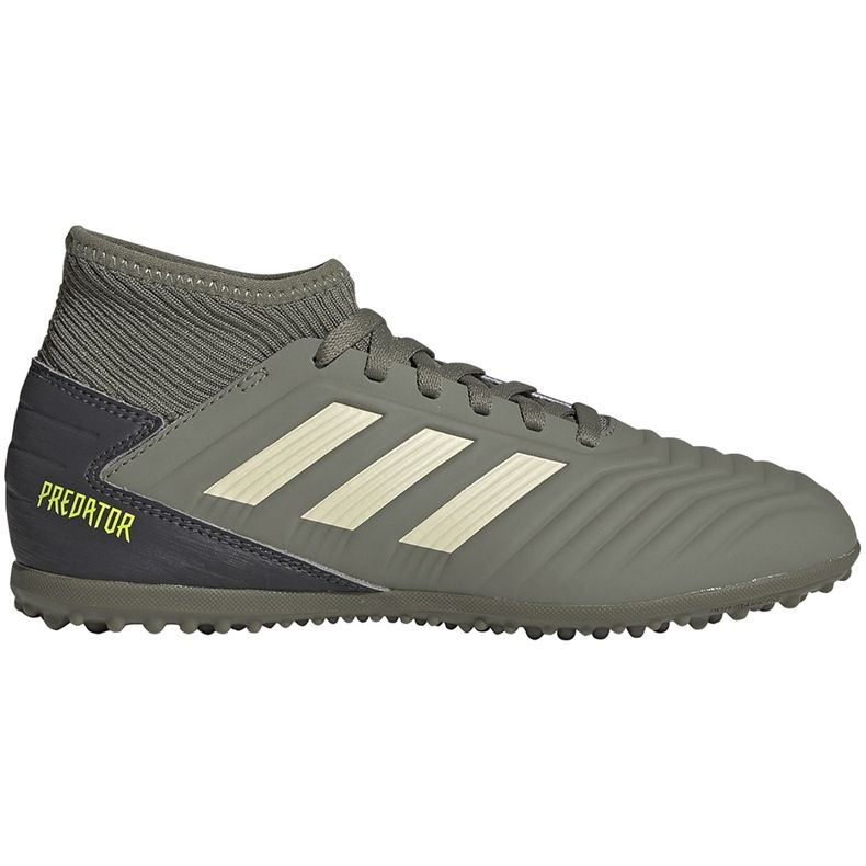 Ghete de fotbal Adidas Predator 19.3 Tf Jr EF8220 verde multicolor
