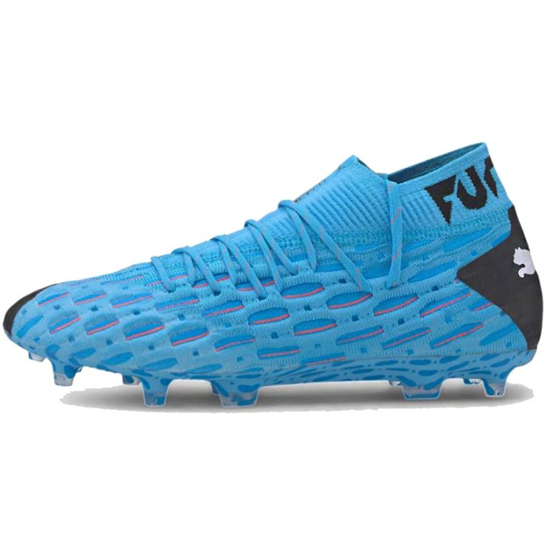 Ghete de fotbal Puma Future 5.1 Netfit Fg Ag 105755 01 albastru albastru