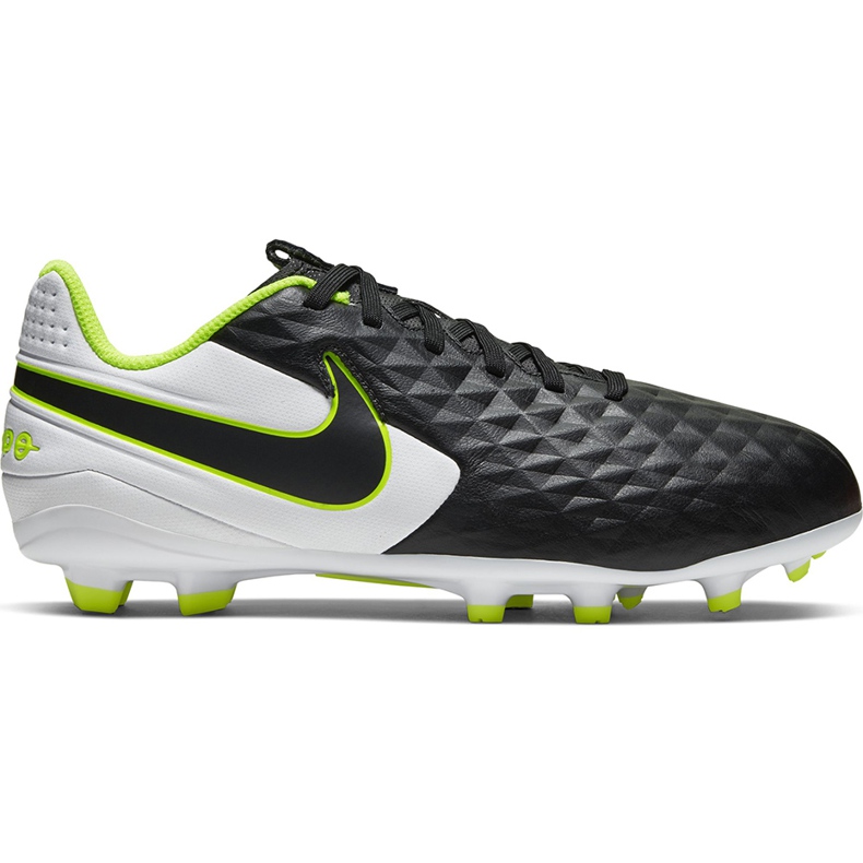 Pantofi de fotbal Nike Tiempo Legend 8 Academy FG / MG Junior AT5732 007 negru negru