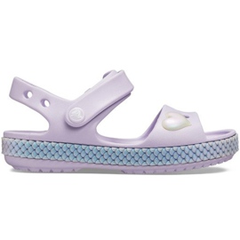 Sandale Crocs pentru copii Crocband Imagination Sandal Ps violet 206 145 530 Sandale Crocs pentru copii Crocband Imagination Sandal Ps violet 206 145 530