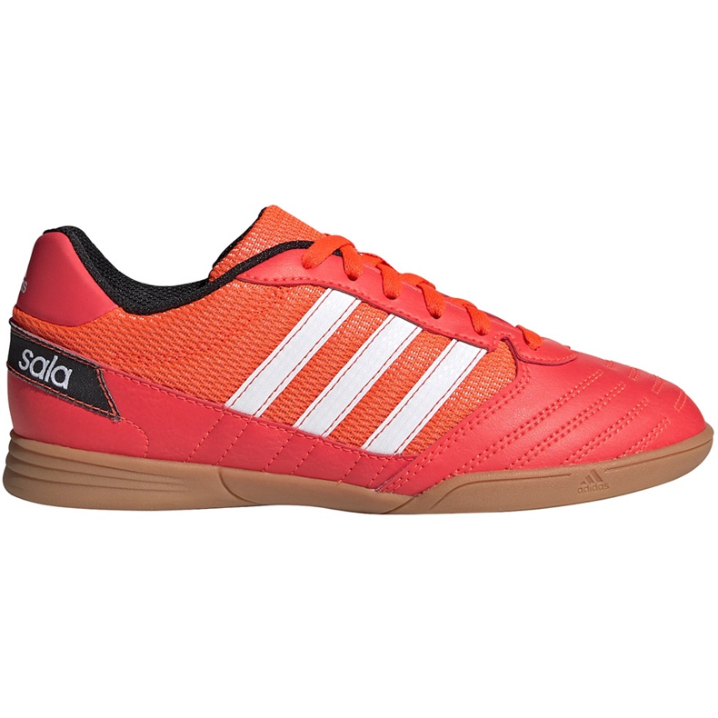 Pantofi de fotbal Adidas Super Sala Junior roșii FV2639 roșu roșu