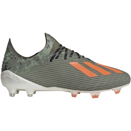 Pantofi de fotbal adidas X 19.1 Fg verzi EF8296 verde verde