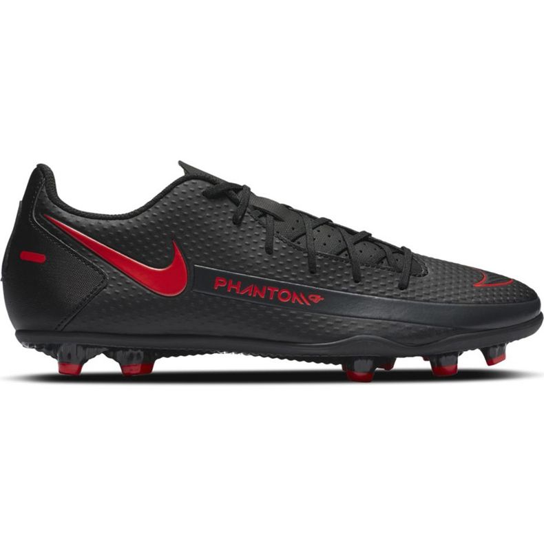 Pantofi de fotbal Nike Phantom Gt Club FG / MG CK8459 060 alb negru