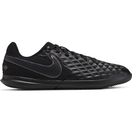 Pantofi de fotbal Nike Tiempo Legend 8 Club Ic Junior AT5882 010 negru negru Pantofi de fotbal Nike Tiempo Legend 8 Club Ic Junior AT5882 010 negru negru