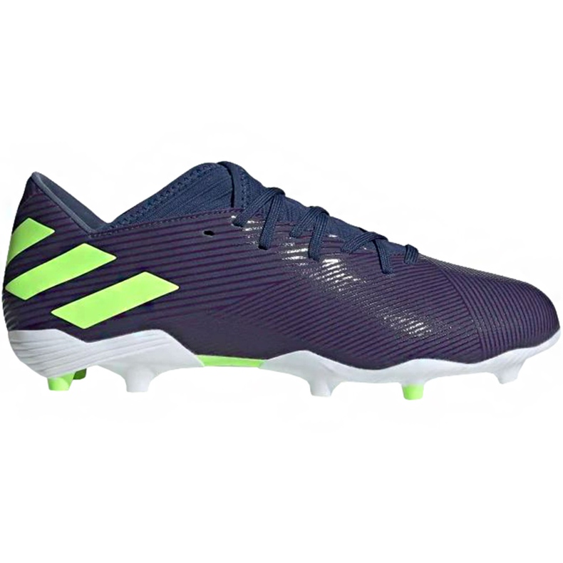Ghete de fotbal Adidas Nemeziz Messi 19.3 Fg EF1806 violet albastru marin