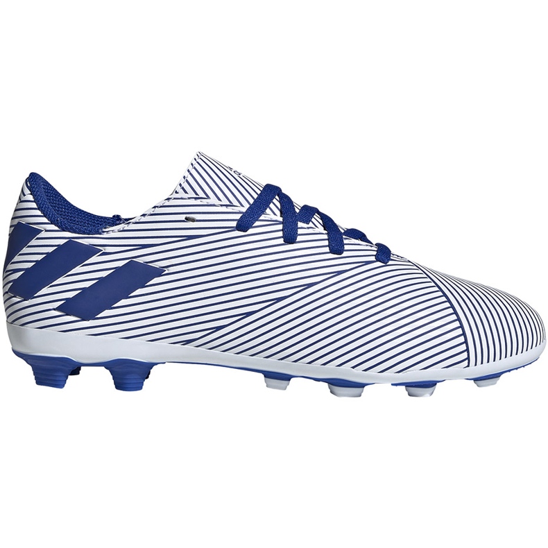 Ghete de fotbal Adidas Nemeziz 19.4 FxG Junior EF1740 multicolor alb