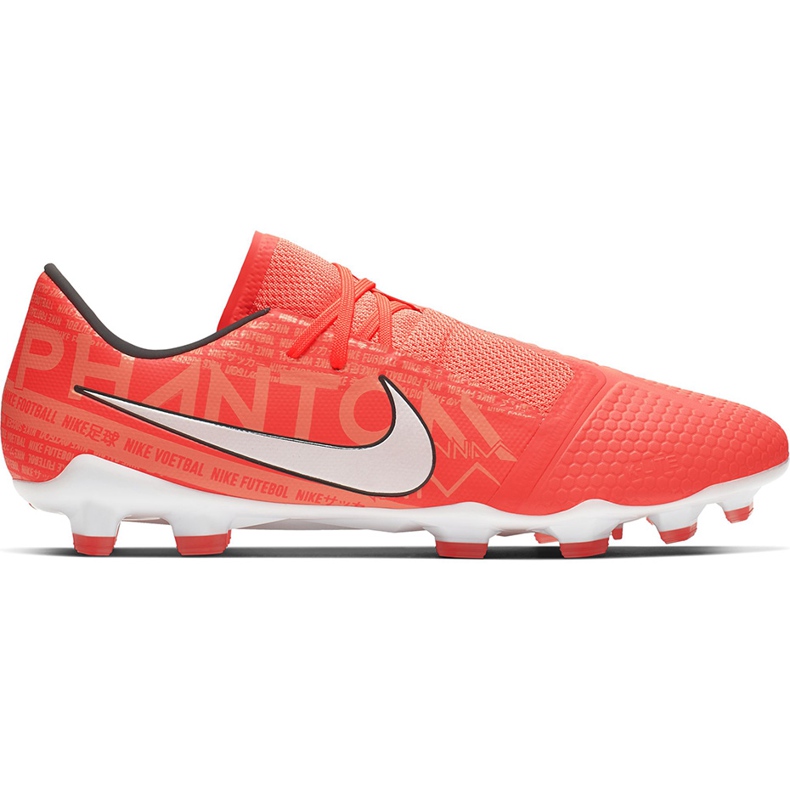 Pantof de fotbal Nike Phantom Venom Pro Fg AO8738 810 albastru marin portocale