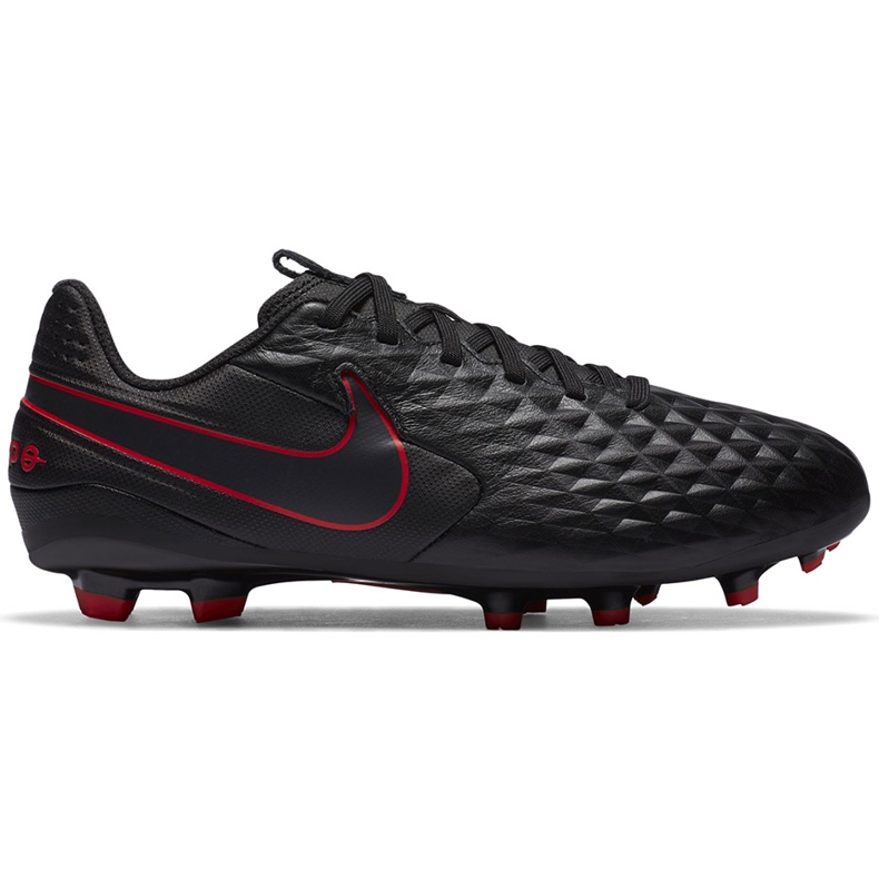 Pantofi de fotbal Nike Tiempo Legend 8 Academy FG / MG Junior AT5732 060 negru negru