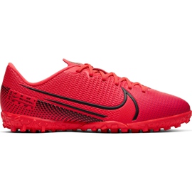 Pantof de fotbal Nike Mercurial Vapor 13 Academy Tf Junior AT8145 606 roșu roșu
