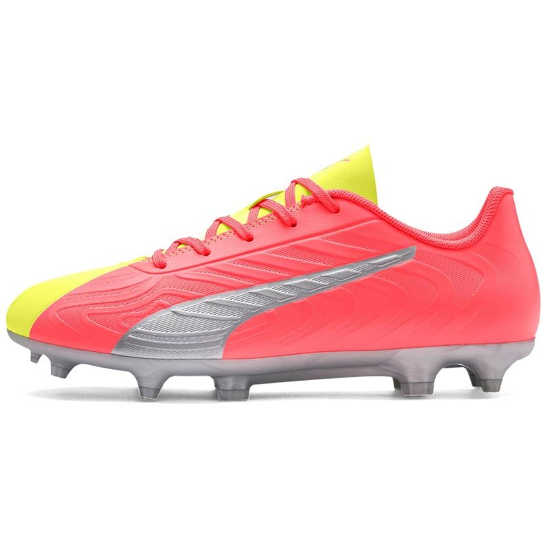 Ghete de fotbal Puma One 20.4 Osg Fg Ag 105973 01 pentru copii galben
