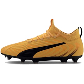 Încălțăminte de fotbal Puma One 20.3 Fg Ag galben 105826 01 Încălțăminte de fotbal Puma One 20.3 Fg Ag galben 105826 01