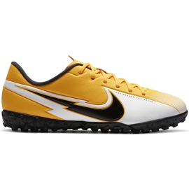 Pantof de fotbal Nike Mercurial Vapor 13 Academy Tf Junior AT8145 801 portocale galben