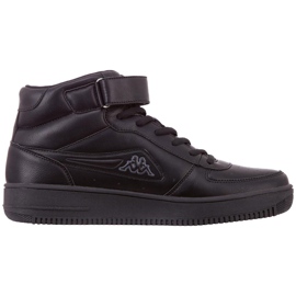 Pantofi Kappa Bash Mid negru 242610 1116 Pantofi Kappa Bash Mid negru 242610 1116