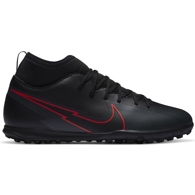 Pantof de fotbal Nike Mercurial Superfly 7 Club Tf Junior AT8156 060 negru negru