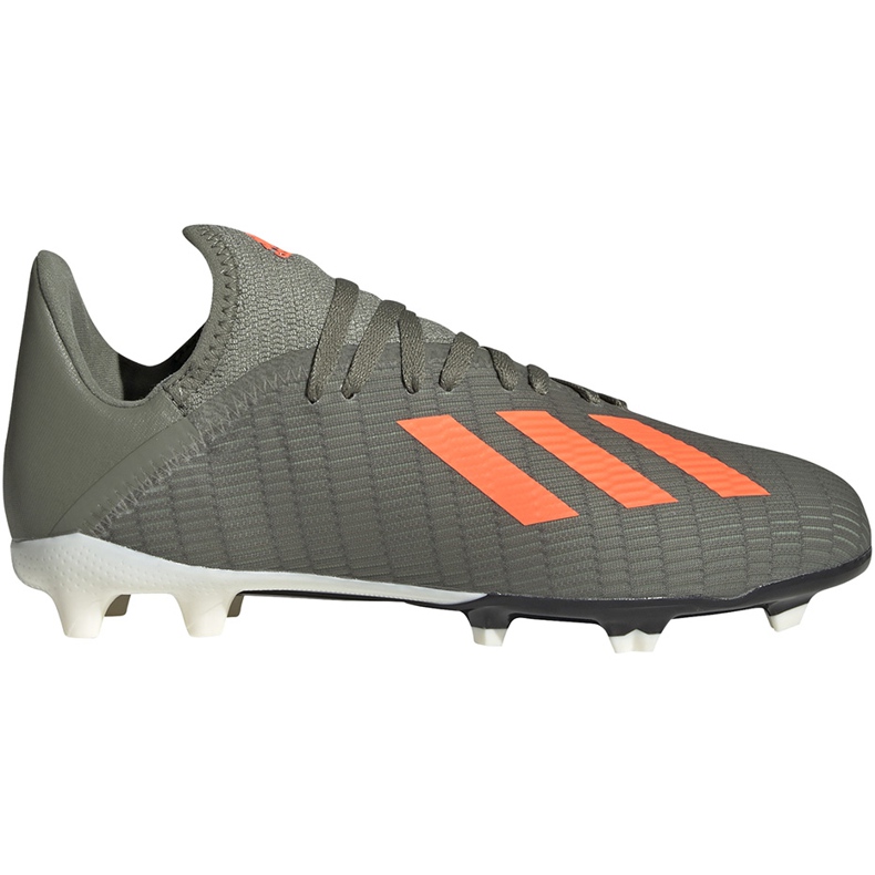 Cizme de fotbal adidas X 19.3 Fg Juniori verzi EF8374 gri verde
