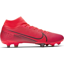 Pantofi de fotbal Nike Mercurial Superfly 7 Academy FG / MG AT7946 606 roșu bleumarin
