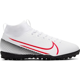 Pantof de fotbal Nike Mercurial Superfly 7 Academy Tf Jr AT8143 160 multicolor alb