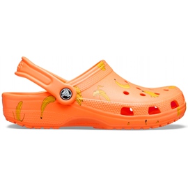 Crocs Kids Classic Vacay Vibes Clog Orange 206375 801 portocaliu