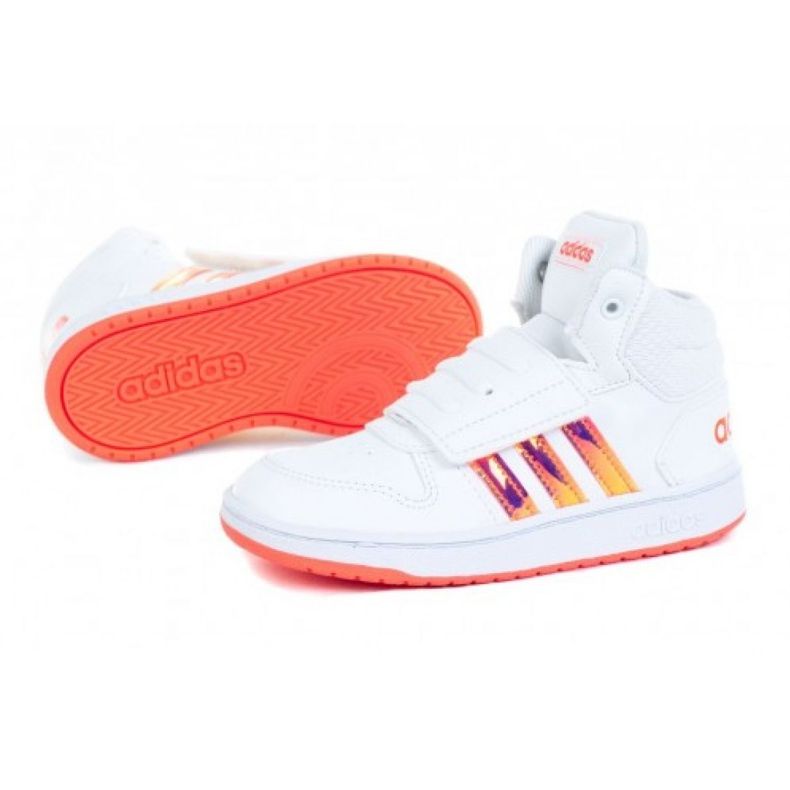 Pantofi Adidas Hoops Mid 2.0 I FW7609 alb