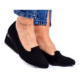 Brogues pentru femei Exquisite Black 1205 negru Brogues pentru femei Exquisite Black 1205 negru