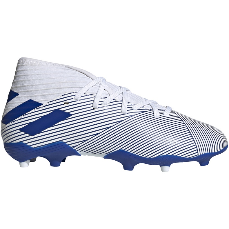 Ghete de fotbal adidas Nemeziz 19.3 Fg Jr EG7245 gri argint