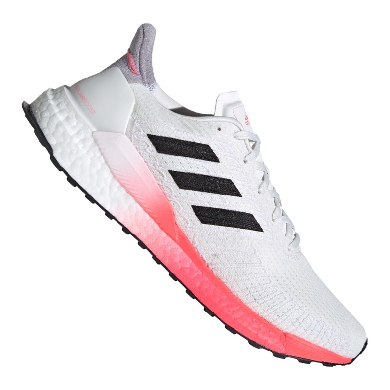 Pantofi de alergare adidas Solar Boost 19 M FW7818 alb negru