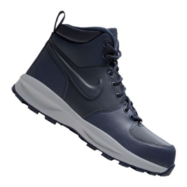 Pantofi Nike Manoa Ltr Jr BQ5372-400 negru bleumarin
