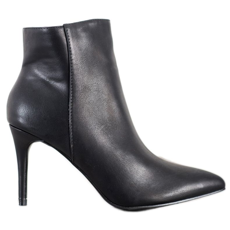 Sweet Shoes Cizme sexy din piele ecologică negru