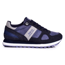 Încălțăminte sport pentru femei Adidași Big Star Blue Navy GG274676 albastru marin albastru gri