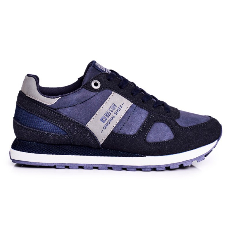 Încălțăminte sport pentru femei Adidași Big Star Blue Navy GG274676 albastru marin albastru gri