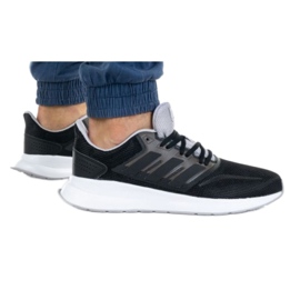 Pantofi Adidas Runfalcon M FW5056 negru gri Pantofi Adidas Runfalcon M FW5056 negru gri