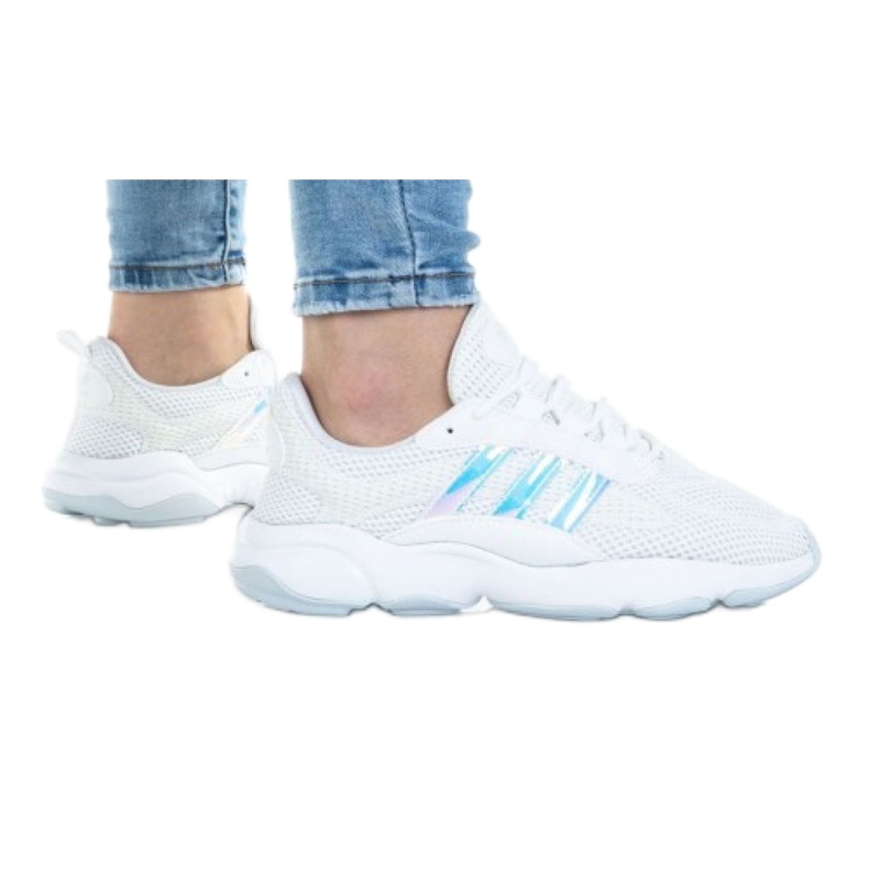 Pantofi Adidas Haiwee Jr EF5778 alb negru