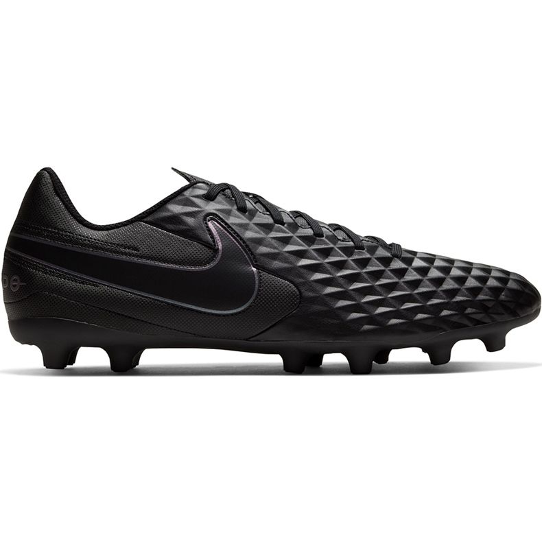 Pantofi de fotbal Nike Tiempo Legend 8 Club FG / MG AT6107 010 negru negru